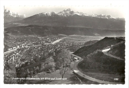 Cp, Autriche, Innsbruck, HöhenstraBe Mit Blick Auf Innsbruck, écrite 1954 - Innsbruck