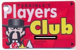 Terrible´s Casino,  Older Used Membership Or Players Card, Terribles-2 - Casino Cards