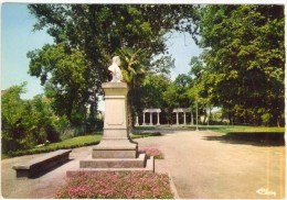 Delcampe - 11 Limoux Jardin De L'Ile Sournies, Buste D'ALEXANDRE GUIRAUD Poète Né à Limoux  TBE - Limoux