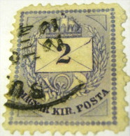 Hungary 1874 Envelope 2k - Used - Oblitérés
