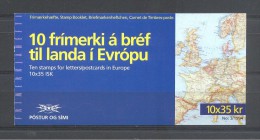 ISLANDIA CARNET 753,754 AÑO 1994 - Hojas Y Bloques