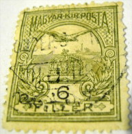 Hungary 1900 Turul Over Crown Of Saint Stephen 6f - Used - Usado