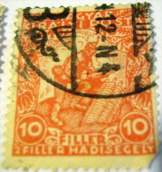 Hungary 1916 War Charity Stamps 10f - Used - Usado