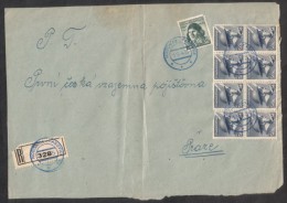 C01594 - Czechoslovakia (1945) Hodonice-Tasovice (R-letter) Provisional Postmark (Only The Front Page Of The Letter!) - Covers & Documents