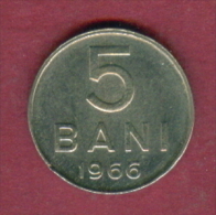 F2624 / - 5 Bani - 1966 - Romania Rumanien Roumanie Roemenie - Coins Munzen Monnaies Monete - Rumänien
