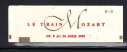 FRANCE- Carnet N°2614-C11- Non Ouvert (Train Mozart) - Commémoratifs