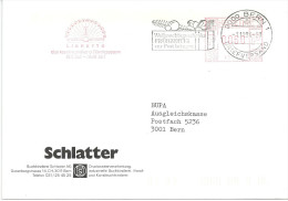 Motiv Brief  "Buchbinderei Schlatter, Libretto, Bern"               1994 - Affranchissements Mécaniques