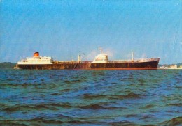 Schiff MS Acteon Reder Shell Tankers 1961 - Petroliere