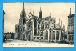 CP, 54, NANCY, L'Eglise Saint Epvre - L'Abside, Voyagé En 1915 - Nancy
