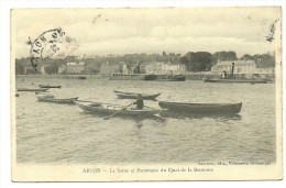 ABLON - La Seine Et Panorama Du Quai De La Baronne - Ablon Sur Seine