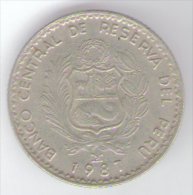 PERU 1 INTI 1987 - Pérou
