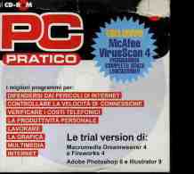 CD PC PRATICO SPECIALE GRAFICA TRIAL DREAMWEAVER 4 FIREWORKS 4 ADOBE PHOTOSHOP 6 ILLUSTRATOR 9 - CD