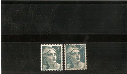 FRANCE  VARIETE  N° 713 NEUF ** Chiffre 2 Dédoublé Et Tache Sur L Oeil Et Sur La Bouche - Unused Stamps