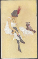 THEMES - ILLUSTRATEURS -  RAPHAEL KIRCHNER -  " RIQUETTE ET SON CHIEN " - - Kirchner, Raphael