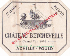 CHATEAU BEYCHEVELLE 1970 / SAINT JULIEN / - Bordeaux