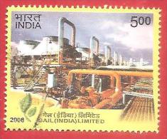 INDIA USATO - 2008 - Gail (india) Limited - 5 ₨ - Michel IN 2311 - Gebruikt