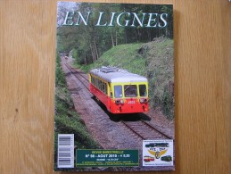 EN LIGNES Revue Ferroviaire N° 98 Diabolo Mise En Service Traction Electrique SNCB NMBS Chemins Fer Train Autorail Rail - Ferrocarril & Tranvías