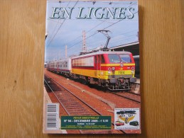 EN LIGNES Revue Ferroviaire N° 94 Antwerpen Dam  Anvers Le Pont Duffel SNCB NMBS Chemins Fer Train Autorail Rail - Railway & Tramway