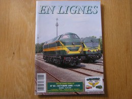 EN LIGNES Revue Ferroviaire N° 93 G2000 Vossloh 73 B Cargo SNCB NMBS Chemins Fer Train Autorail Rail - Ferrocarril & Tranvías