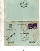 1945  CARTOLINA  CON ANNULLO FERRARA - Poststempel