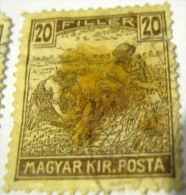 Hungary 1916 Reaper 20f - Used - Used Stamps