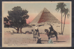 Egypt  Postcard The Pyramid Of Chefren , Unused - Piramiden