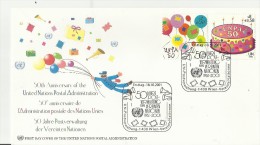 UNO WIEN  FDC 2001 - FDC