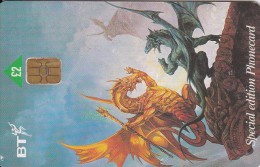 UK, BCC-011, Dragons Of Summer Flame 2 - Council Of Wyrms, 2 Scans. - BT Generales