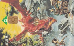 UK, BCC-012, Dragons Of Summer Flame 3 - Book Of Liars, 2 Scans. - BT Allgemeine