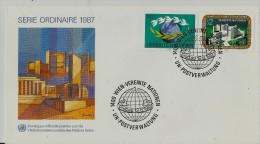 UNO WIEN FDC 1987 - FDC