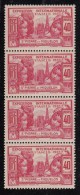 St Pierre Et Miquelon 1937 MNH Sc 167 40c Paris International Exposition Vertical Strip - Nuovi