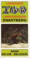 B092: Folder En Uitgebreide Plattegrond Map Jardin Zoologique Limburgse Zoo Genk Zwartberg - Advertising