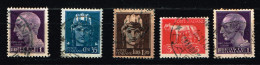 ITALIA - LUOGOTENENZA - Imperiale  Sass. 519,527,532,534,540     USATI - Other & Unclassified