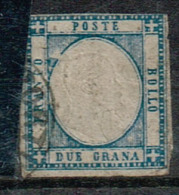 Italia REGNO - PROVINCE NAPOLETANE - 1861 - 2 Grana Sass.9 Usato - Napels