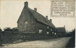 NORTHANTS - BRINGTON - WASHINGTON'S HOUSE  -  LONDON AND NORTH WESTERN RAILWAY OFFICIAL - Northamptonshire