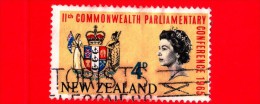 NUOVA ZELANDA - 1965 - Commonwealth Parliamentary Conference  - 4 - Oblitérés