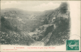 88 POUXEUX / Les Carrière De Grès Rouge / - Pouxeux Eloyes