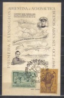 Argentina Special List  - Aeronautica Exposition Buenos Aires , First Day Cancellation 22.9. 1946 - Brieven En Documenten