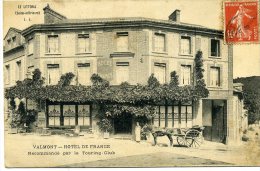 76  - VALMONT  Hôtel De France  Recommandé Par Le Touring - Club - Valmont