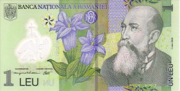 ROUMANIE    1 Leu  Daté Du 01-07-2005     Pick 117      Polymer         ***** BILLET  NEUF ***** - Rumania