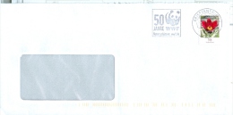 BRD BZ 60 MWST 2013 50 Jahre WWF Bär Mi. 2971 Blume Kuhschelle - Storia Postale