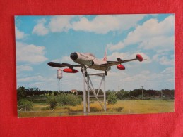 Lockhead F 94C Starfire Jet Displayed At Mining Chisholm Mn Not MailedNot Mailed Ref 1279 - Altri & Non Classificati