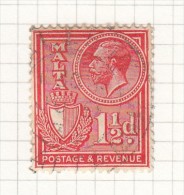 King George V - 1930 - Malta (...-1964)