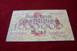 1000 000 MARK 1923  No 65610 - Bestuur Voor Schulden