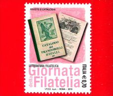 NUOVO - ITALIA - 2013 - Giornata Della Filatelia - 0,70 € • Letteratura Filatelica - 2011-20: Mint/hinged