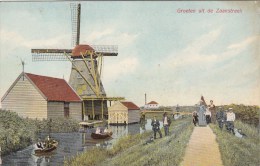 BR40281 Groeten Uit De Zaanstreek Moulev Windmill  Netherland Front/back Image - Zaanstreek