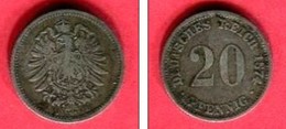 20 PFENIG 1874 D  TB 7 - 20 Pfennig