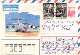 RUSSIA  Aerogramma Viaggiato - Enteros Postales