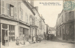 18 - LES AIX-D'ANGILLON - Grande Rue Et Route De Rians - Les Aix-d'Angillon