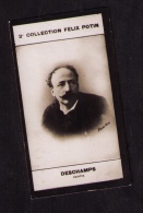 Petite Photo 2ème Collection Félix Potin (chocolat), Louis Deschamps (1846-1902), Peintre, Phot. Eugène Pirou, 1907 - Alben & Sammlungen